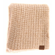 Load image into Gallery viewer, Soft Ribbed Oblong C.C Scarf
