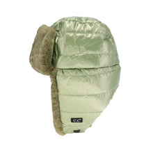 Load image into Gallery viewer, Solid Puffer Trapper C.C Beanie
