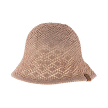 Load image into Gallery viewer, Diamond Lace Knitted Reversible C.C Cloche Bucket Hat
