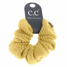 Load image into Gallery viewer, Solid Knit Ponytail C.C Women&#39;s Scrunchie

