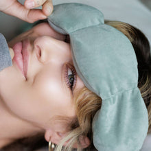 Load image into Gallery viewer, Sage Weighted Sleep Mask - Eye Mask
