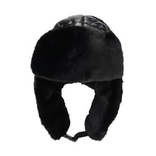 Load image into Gallery viewer, Solid Puffer Trapper C.C Beanie
