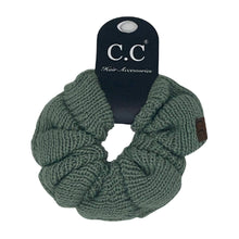 Load image into Gallery viewer, Solid Knit Ponytail C.C Women&#39;s Scrunchie
