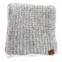 Load image into Gallery viewer, Soft Ribbed Oblong C.C Scarf
