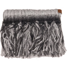 Load image into Gallery viewer, Ombre Knit Scarf with Fringe
