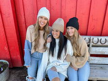 Load image into Gallery viewer, C.C Rhinestone Net Cuff Beanie
