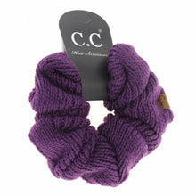 Load image into Gallery viewer, Solid Knit Ponytail C.C Women&#39;s Scrunchie
