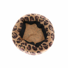 Load image into Gallery viewer, Leopard Pattern Wool C.C Beret
