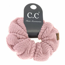 Load image into Gallery viewer, Solid Knit Ponytail C.C Women&#39;s Scrunchie
