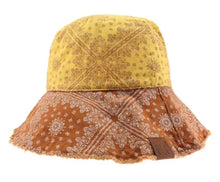 Load image into Gallery viewer, C.C Paisley Bandana Bucket Hat
