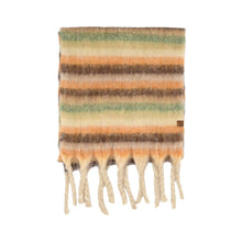Load image into Gallery viewer, Horizontal Multi Color Stripe C.C Scarf
