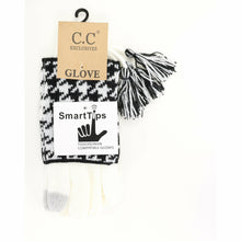 Load image into Gallery viewer, Houndstooth Cuffed CC Gloves
