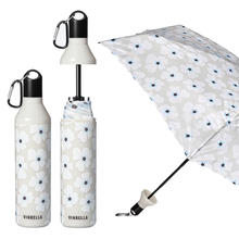 Load image into Gallery viewer, Nikki on Gray Water Bottle Umbrella
