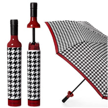 Load image into Gallery viewer, Houndstooth Bottle Umbrella
