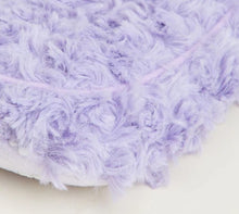 Load image into Gallery viewer, Warmies Curly Purple Slippers
