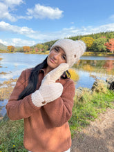 Load image into Gallery viewer, Cozy Yarn C.C Hat and Mitten Set
