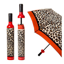 Load image into Gallery viewer, Leopard Print Bottle Umbrella
