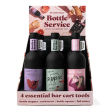 Load image into Gallery viewer, Modern Monkey® Bottle Service Wine Accessory Set
