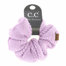 Load image into Gallery viewer, Solid Knit Ponytail C.C Women&#39;s Scrunchie
