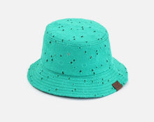 Load image into Gallery viewer, C.C Embroidered Floral Eyelet Bucket Hat
