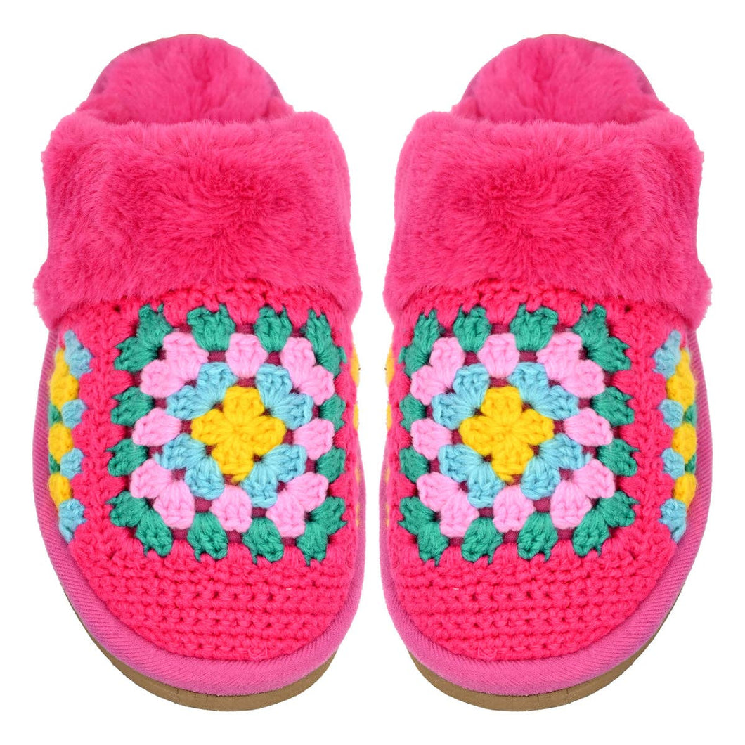 Handmade Crochet C.C Slippers SPE7393