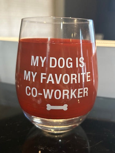 Snarky Wine Glass - Favorite Co-Worker