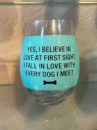 Snarky Wine Glass - First Sight
