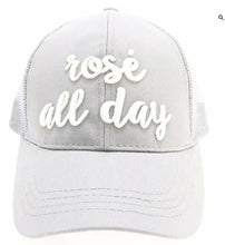 Load image into Gallery viewer, C.C Rose All Day Ponytail Cap
