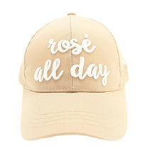 Load image into Gallery viewer, C.C Rose All Day Ponytail Cap
