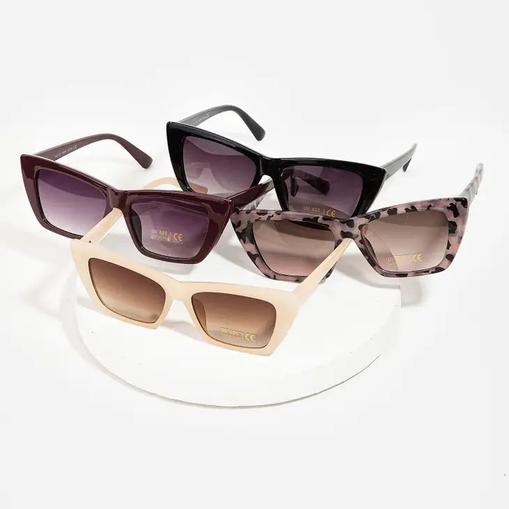 Multi Color Cateye Sunglasses