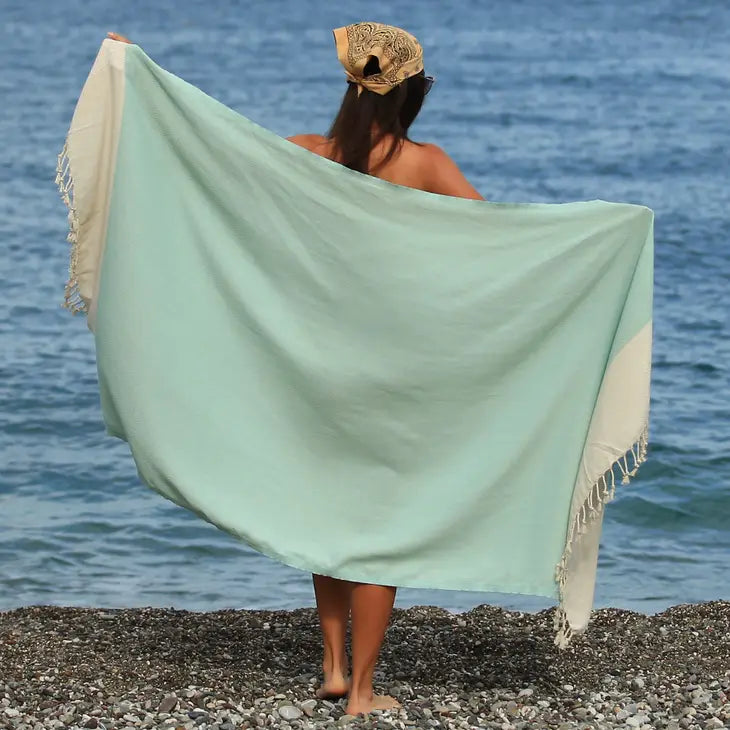 Mint Green Beach Towel