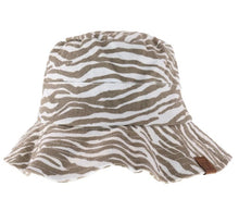 Load image into Gallery viewer, C.C Zebra Print Bucket Hat
