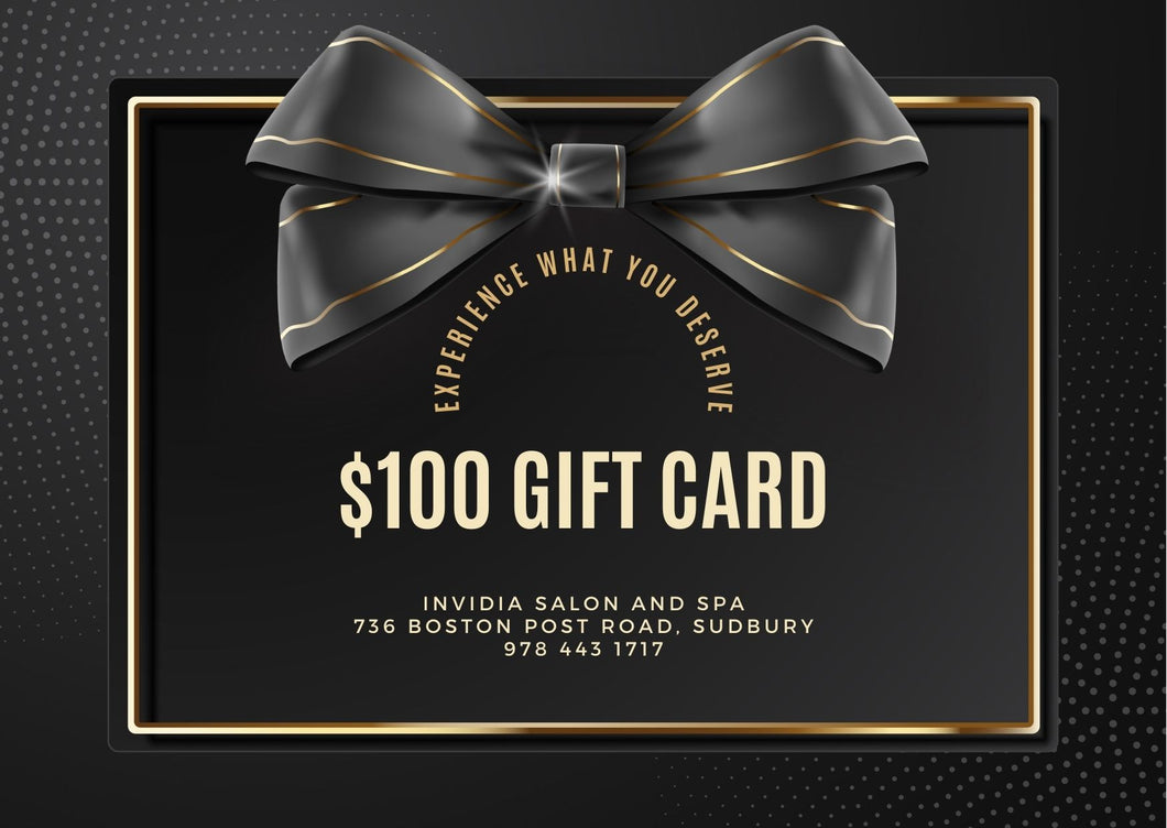 $100 Invidia Gift Card