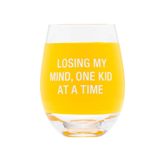 Snarky Wine Glass - Losing Mind