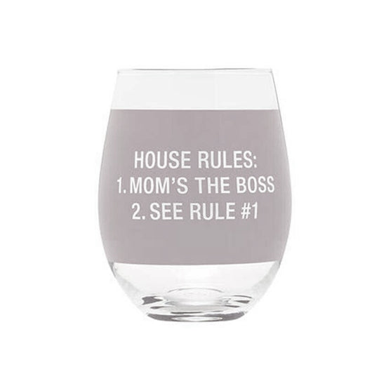 Snarky Wine Glass - House Rules