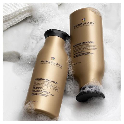 PUREOLOGY NanoWorks Gold Shampoo and Conditioner Duo