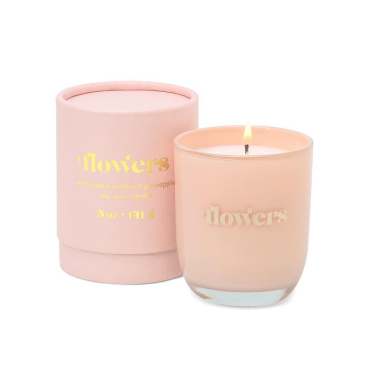 Petite Candle - Flowers