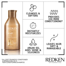 Load image into Gallery viewer, Redken All Soft Argan Oil Shampoo
