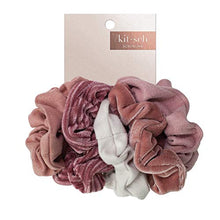 Load image into Gallery viewer, Textured Scrunchie 5 Pack
