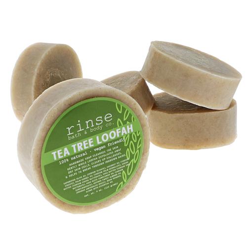 RINSE Loofah Soap - Tea Tree